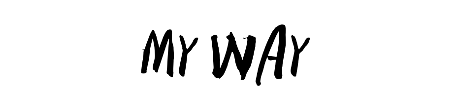 MY WAY Font Download Free
